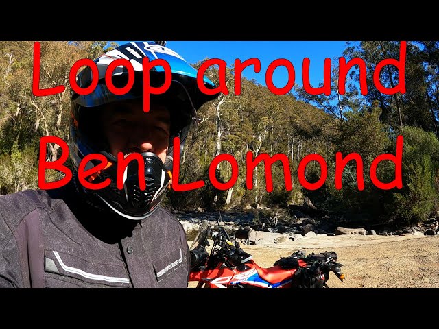 Ben Lomond Loop on a CRF300 Rally