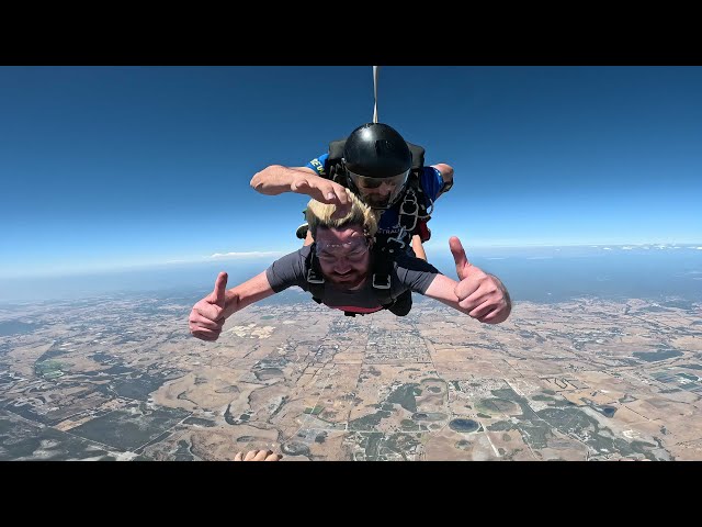 I went Skydiving for 1000 Members