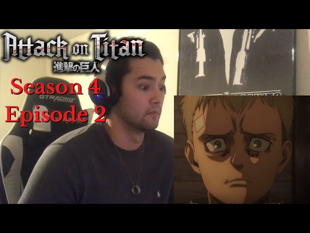 Attack on Titan Season 4 Episode 2 Reaction + Review: CART TITAN KINDA CUTE