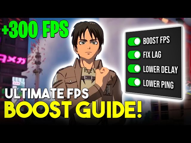 Fix FPS Drops & Boost FPS in Fortnite Chapter 4 Season 2 - Ultimate Guide!