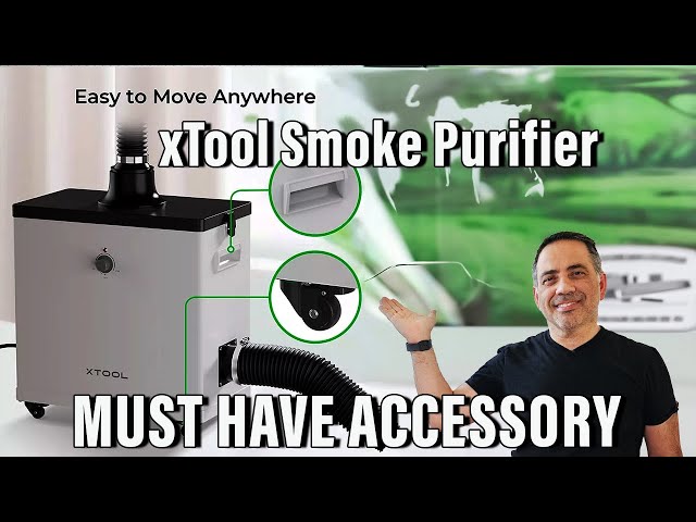 xTool Smoke Purifier!  Must Have Accessory!