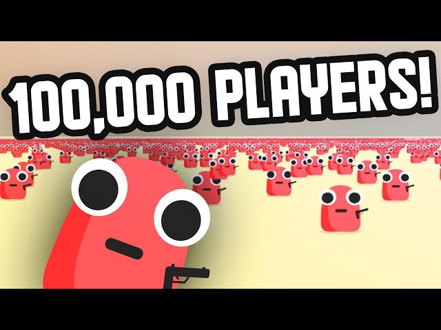 I Made The World's Largest Battle Royale Game