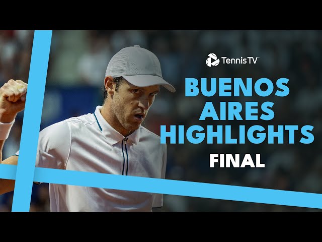 Nicolas Jarry vs Facundo Diaz Acosta For The Title! 🏆 | Buenos Aires 2024 Final Highlights