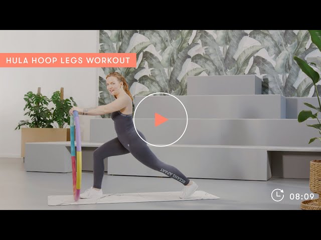 #OActive | Hula Hoop Workout - Beine (ohne Kreisen) | Beginner friendly | by Elli und OCEANSAPART