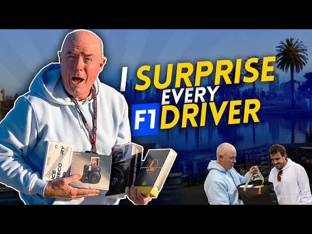 I SURPRISE every F1 driver!