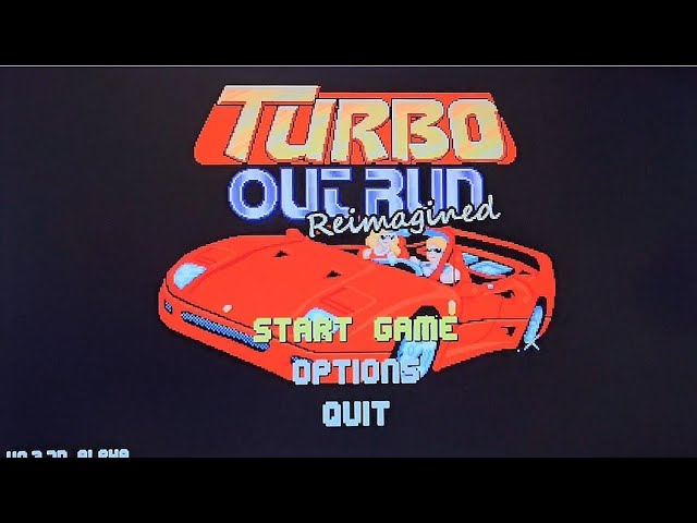 Turbo Outrun Reimagined on PC