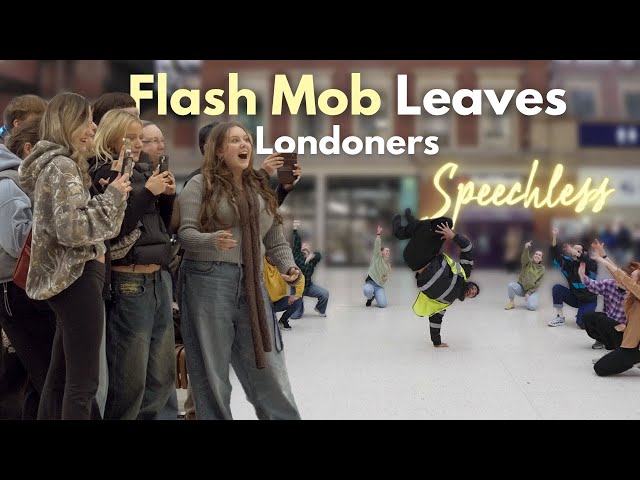 Amazing Flash Mob Leaves Londoners Speechless!