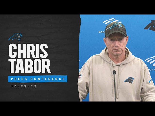Chris Tabor gives final update before Sunday's game