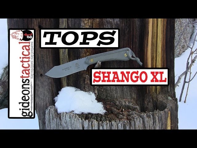TOPS KNIVES Shango XL Review: Amazing Ergos!