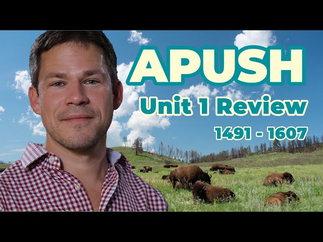 APUSH Unit 1 in 10 Minutes with Tom Richey