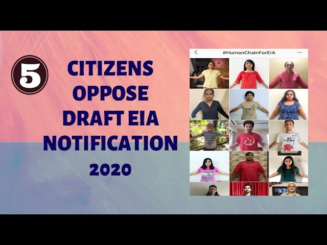 What's Cooking: Citizens Oppose Draft Eia Notification 2020