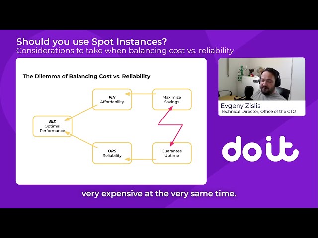 Should you use Spot instances? Considerations to take when balancing cost vs. reliability