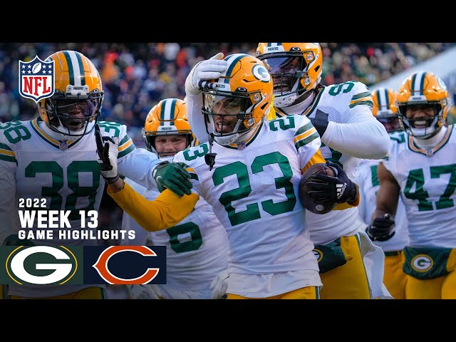 Green Bay Packers vs. Chicago Bears | 2022 Week 13 Game Highlights