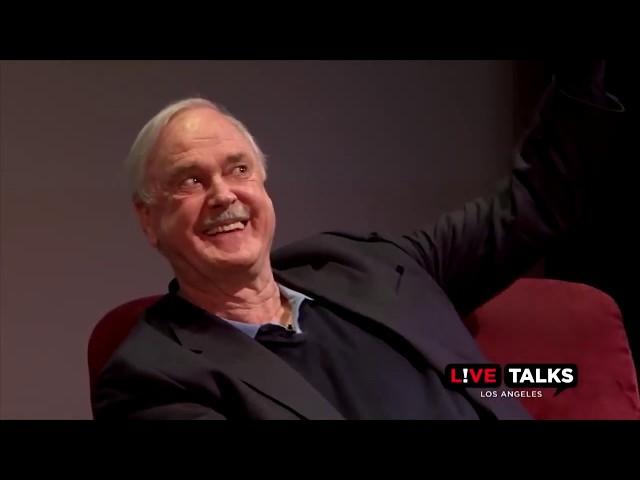 John Cleese answers audience questions with Eric Idle at Live Talks Los Angeles