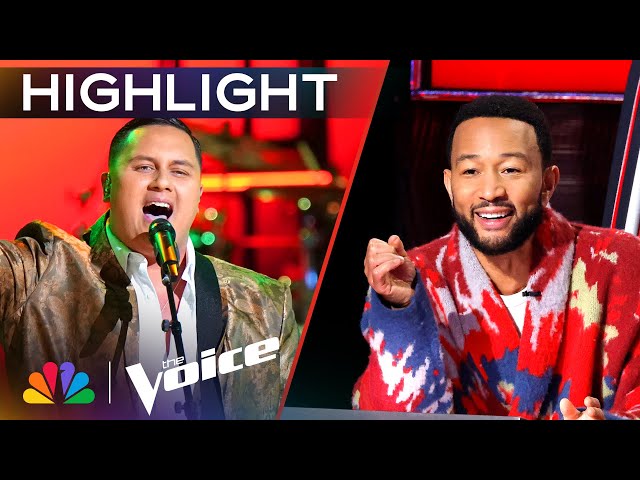 Kamalei Kawa'a Gives His Own AMAZING Version of "No Woman, No Cry" | The Voice Playoffs | NBC