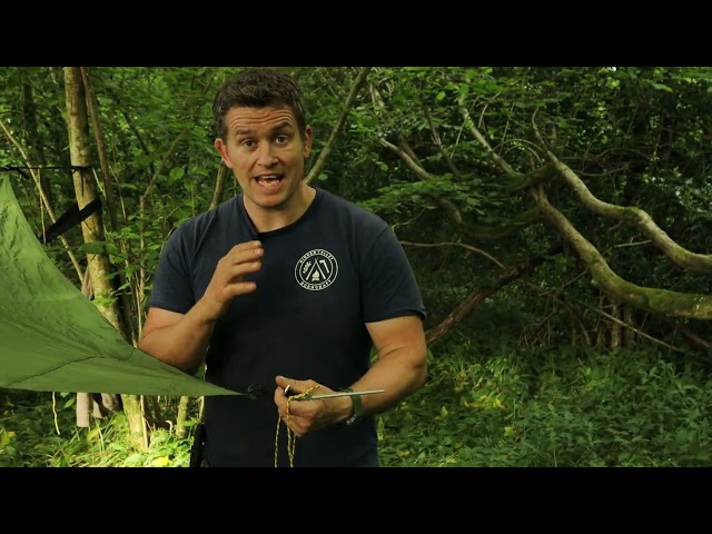 HAMMOCK PITCHING | Ex-Military TESTING Hammock in the FOREST | Camping & Bushcraft
