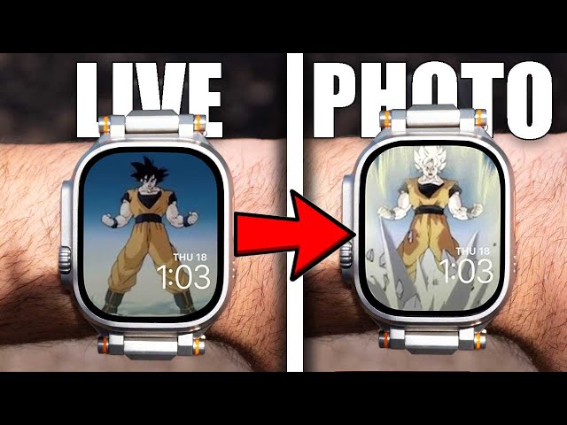 How To Make Live Wallpapers On Your Apple Watch - 2024 UPDATE