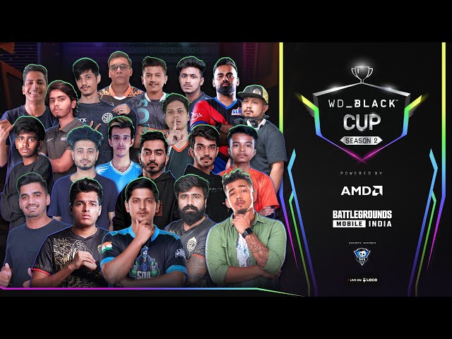| Punjabi | WD Black Cup Season 2 Powered By AMD | BGMI Day 1 | ft. Team SouL, GodLike Esports