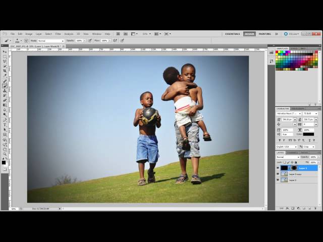 Photoshop CS5 - How to make your photos stunning in 3 easy steps in photoshop cs5