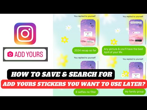 ADD YOURS : INSTAGRAM CHAIN STORY QUERIES