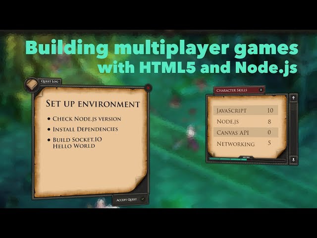 Building multiplayer game with JavaScript