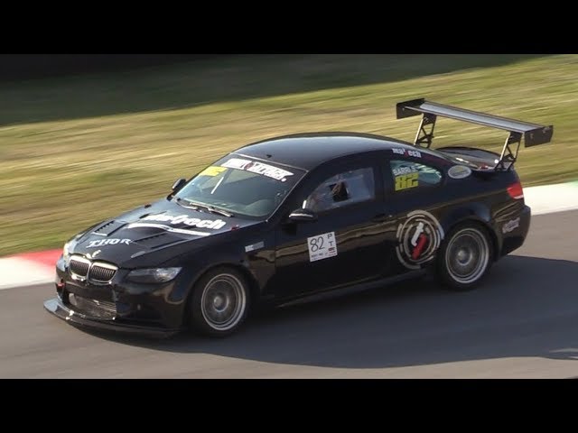 500HP N54 Single Turbo BMW 335i E92 OnBoard! - Time Attack at Mugello Circuit!