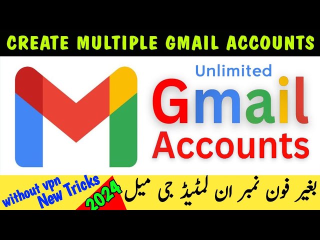 Create Unlimited Gmail Accounts  Without Phone Verification 2024 | without vpn | Deen Chakrani