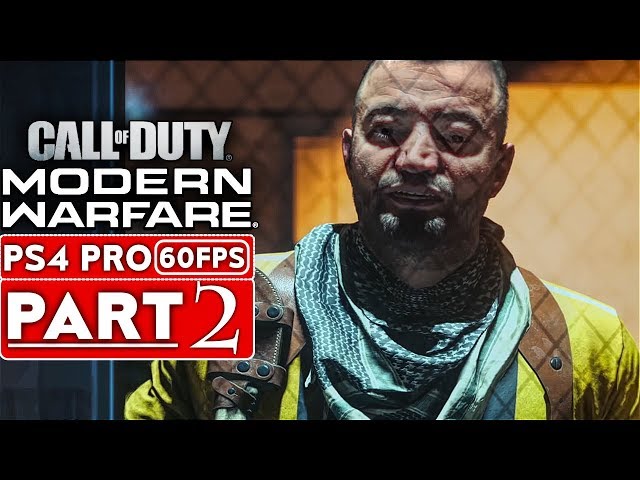 CALL OF DUTY MODERN WARFARE Gameplay Walkthrough Part 2 Campaign [1080p HD PS4] - No Commentary