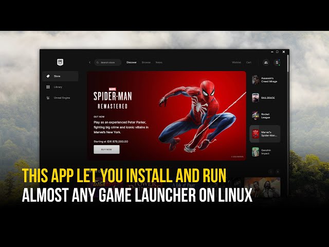 Linux Experiment: Install Epic Games Launcher | Run Windows Program With Bottles ft Zorin OS