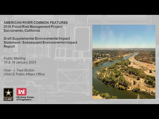 American River Common Features Jan 16, 2023 public meeting