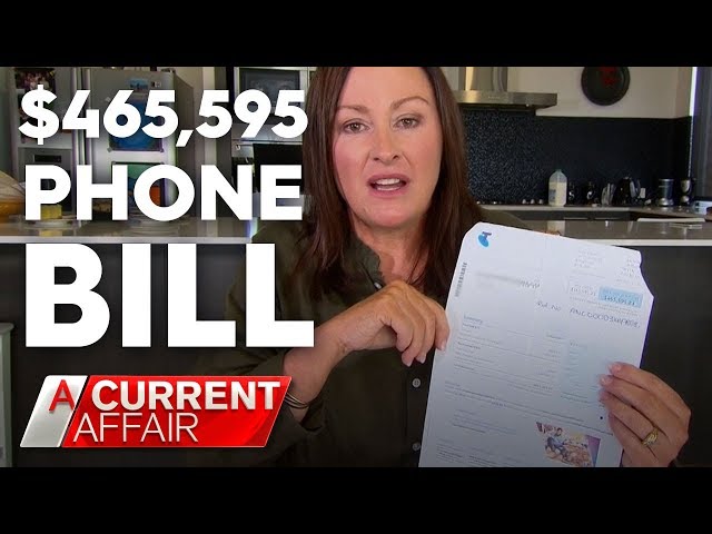 Monster $465,595 bill leaves family in shock | A Current Affair
