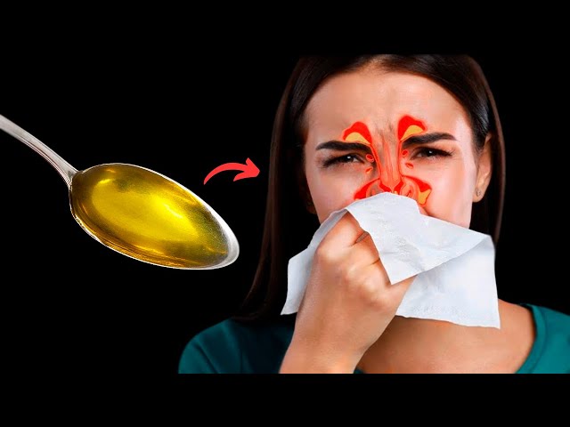 Just 1 teaspoon in the evening to relieve congested sinuses