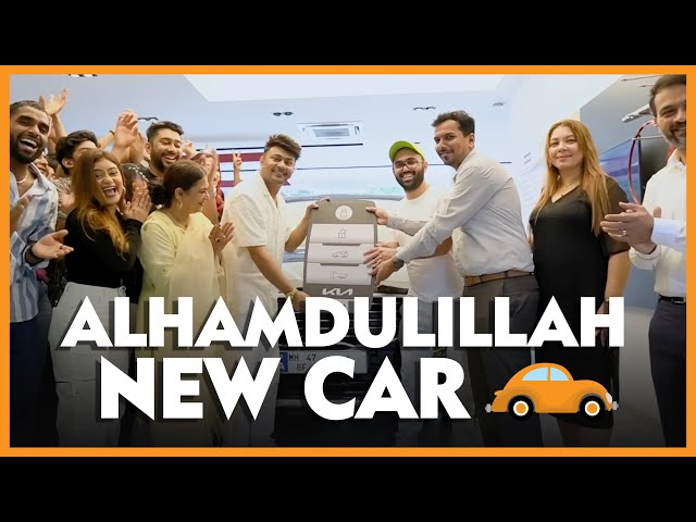 ALLHUMDULILAH NEW CAR 😇 | Awez Darbar Vlogs