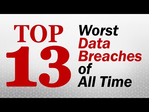 Top Worst 13 Data Breaches and Biggest Hacks | @SolutionsReview Ranked