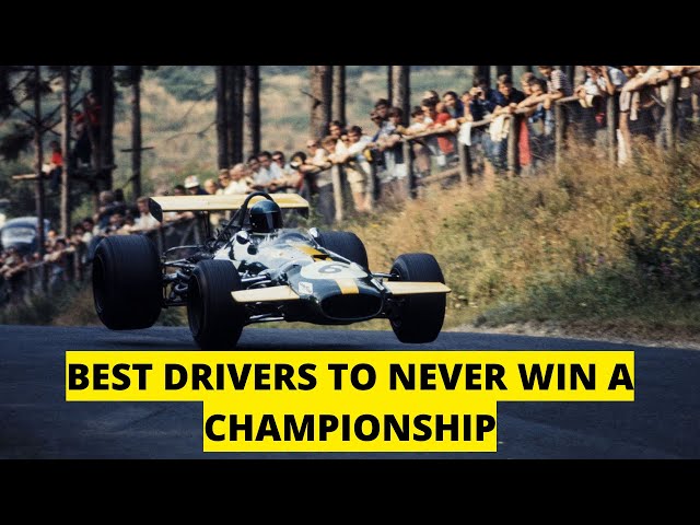 The BEST Drivers To NEVER WIN an F1 Championship