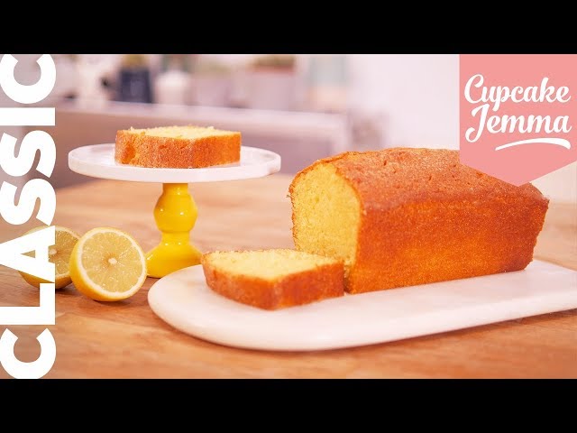 Lemon Drizzle Cake Bakealong | Cupcake Jemma Classics