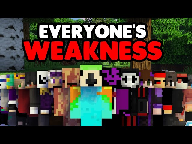 Every Lifesteal SMP Member's Weakness