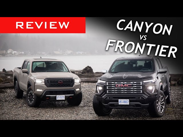 Comparison: GMC Canyon Denali vs Nissan Frontier Pro-4X Review