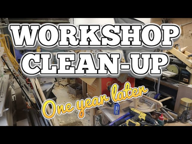 Restoration of a Youtube Channel - Workshop Cleanup