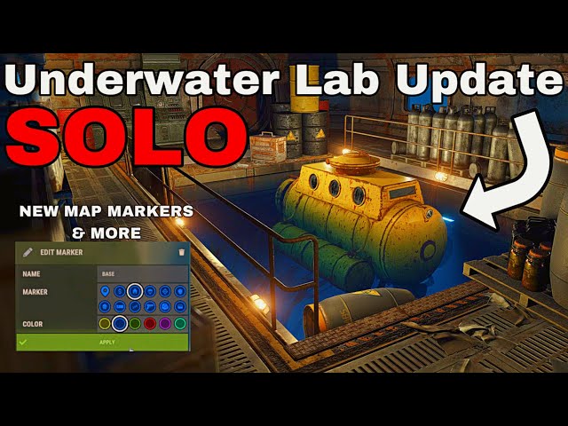 I Played the Underwater Labs Update Solo  - Rust Console