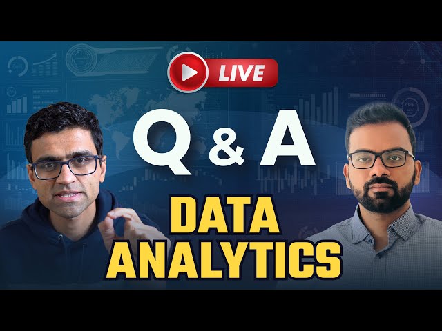 Data Analytics Live Q&A