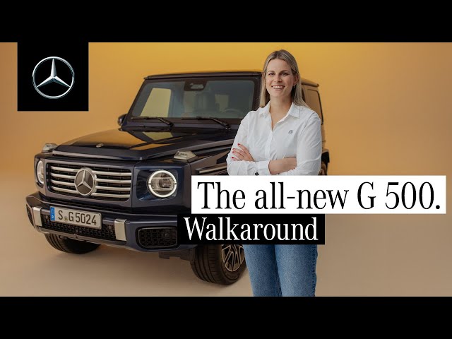 The all-new G 500 | Walkaround