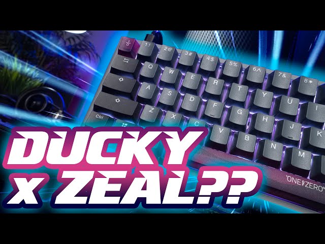 One Of Zero IODINE Keyboard Review: A DUCKY with ZEALS??