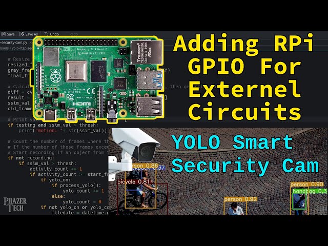 Adding GPIO For External Circuits - YOLO RTSP Security Cam Python App