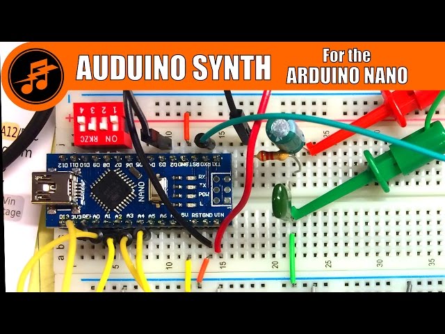 LIVE from the Lab: AUDUINO Synth build for the Arduino NANO