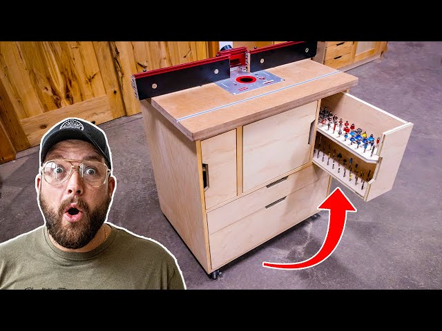 ULTIMATE EASY Router Table Build!
