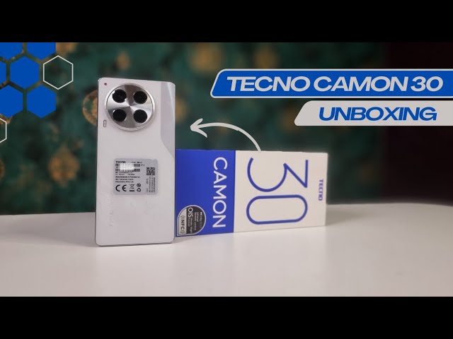 Tecno Camon 30 Unboxing | 100 MP Camera ? 😯 - Best Budget Phone 2024 !!!