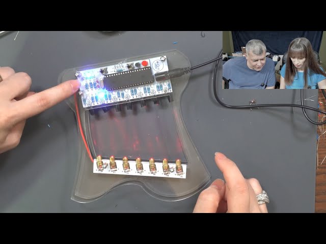 DIY HARP electronic kit - Lesson 6 - Learning electronics with Diana