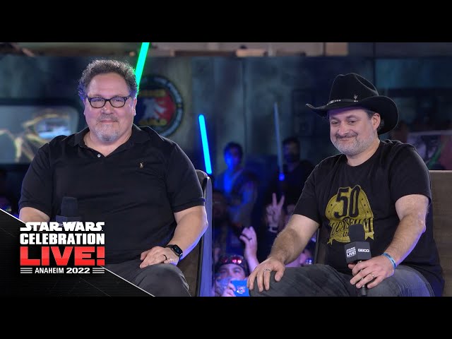 Jon Favreau and Dave Filoni Take The Stage At SWCA 2022 | Star Wars Celebration Live!