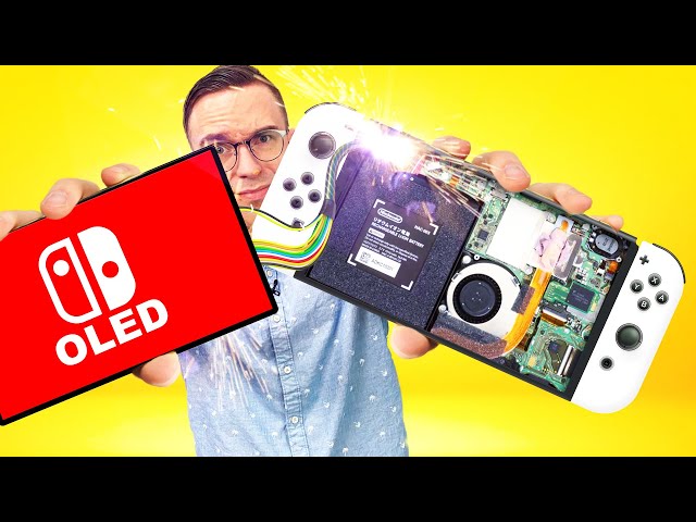 The NEW Nintendo Switch OLED!